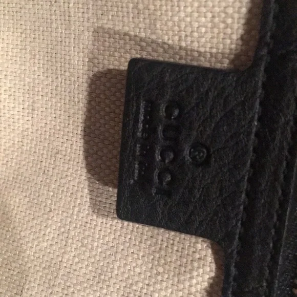 Gucci Black Leather Tote Bag - Picture 9 of 15